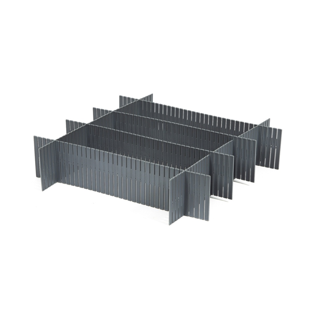 SET 6 SEPARAT. CASSETTO GRIGIO