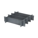 SET 6 SEPARAT. CASSETTO GRIGIO