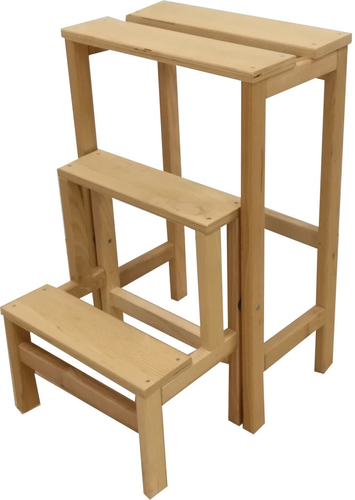SGABELLO 3 GRADINI PIEGHEVOLE