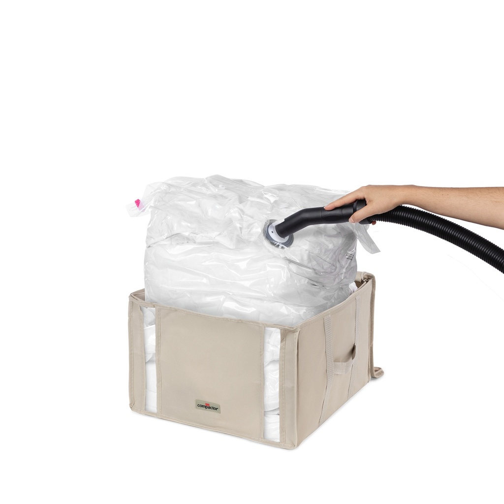 COMPACTOR LIFE 2.0 M  SACCO SALVASPAZIO CON CUSTODIA BEIGE