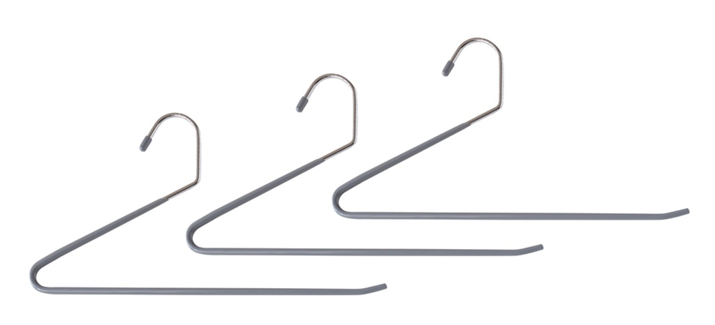 STICKY SET 3 HANGERS FOR TROUSERS