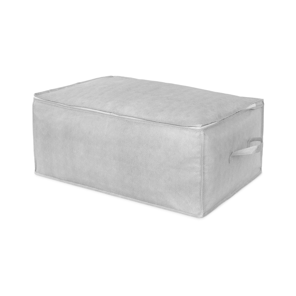 BOSTON - COVER FOR BLANKETS - 70 X 50 X H.30 CM - GREY