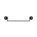 BESTLOCK BLACK - TUBE HOLDER FOR TOWELS