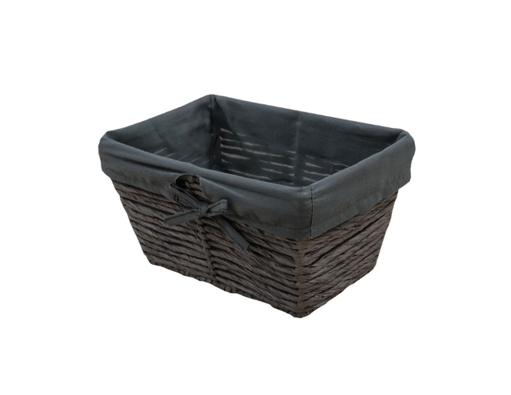 OSAKA CESTINO 26X17X14H GRIGIO
