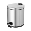 PATTUMIERA  PEDAL ACCIAIO 20L