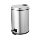 PATTUMIERA  PEDAL ACCIAIO 30L