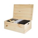 WOOD BOX SCAT LEGNO 60X40X23