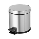 PATTUMIERA  PEDALE IN ACCIAIO 3 LT