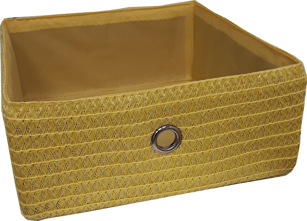 ZODIO CESTO POLIPROP COL.GIALL