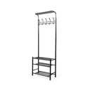 WELCOME METAL COAT HANGER BLACK COLOR