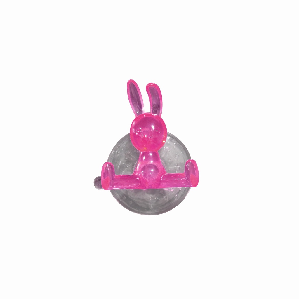 FUNNY HOOK - CONIGLIO ROSA