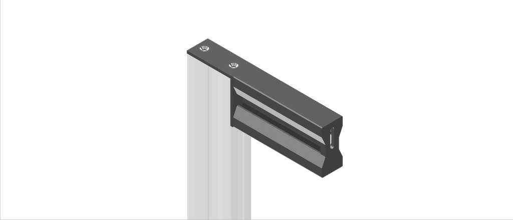 PROJECT KIT PARETE 50cm ANODIZZATO