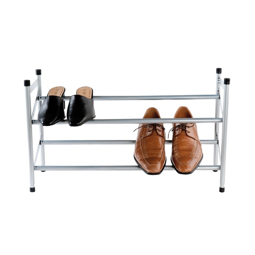 [RAN3634] STILLITO METAL SHOES RACK GREY COLOR