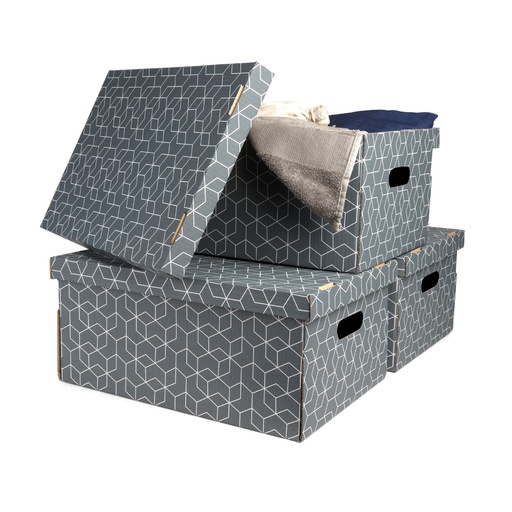 [RAN5959] SET 3 SCATOLE CARTONE AUTOMONT