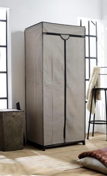 [RAN6663] CHIC ARMADIO GRIGIO 75X50X160H.