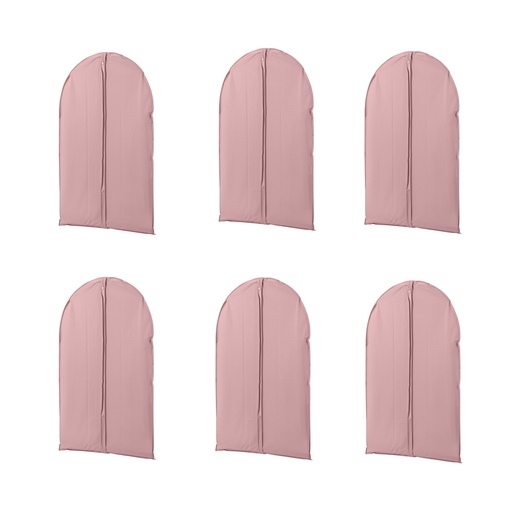[SET0033] COLOR SET 6 PZ COPRIAB. CORTO ROSA