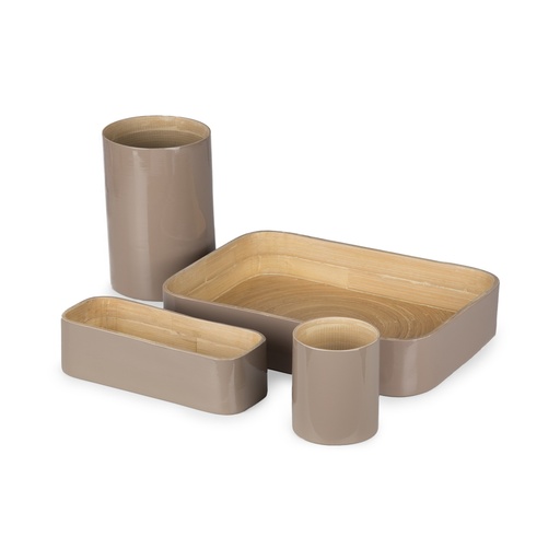 [RAN10939] DANANG SET 4 PZ ORGANIZER BIANCO (copia)
