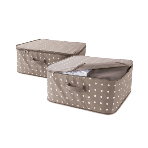 [RAN9081] RIVOLI SET 2 CUSTODIE ZIPPERBOX