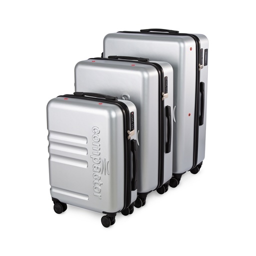 [RAN10237] Hybrid Set 3 Valigie Luna Silver S/L/XL