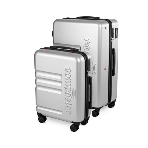 [RAN10241] Hybrid Set 2 Valigie Luna Silver S/XL