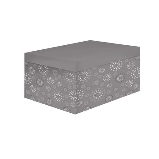[RAN9310] RING SCATOLA CART.A4 GRIGIO