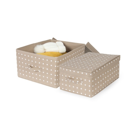 [RAN10444] BOSTON  SET 2 SCATOLE PIEGHEV (copia)