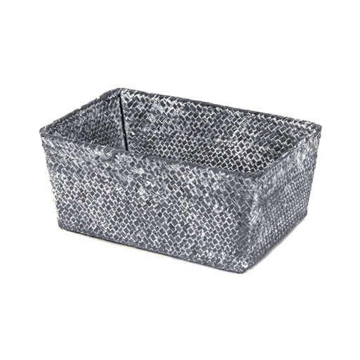 [RAN8265] KITO CESTO IN GIUNCO ANTRACITE