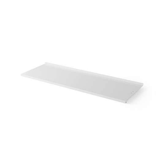 [ORD0218] PROJECT METAL SHELF 90X32 CM WHITE COLOR