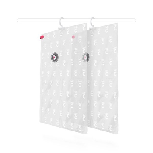 [RAN8223] COMPACTOR SET 2 ESPACE+ VACUUM COMPRESSION BAGS 70X105 CM
