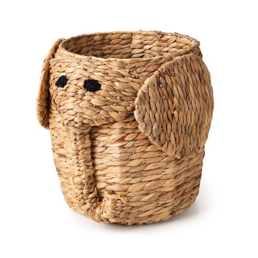 [RAN11861] BASKET "ELEPHANT" DESIGN, SIZE M 30X30X35 (H) CM.
