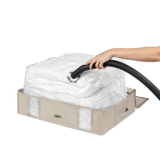 [RAN7652] COMPACTOR LIFE 2.0 L SACCO SALVASPAZIO CON CUSTODIA BEIGE