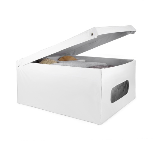 [RAN6277] MILKY SCATOLA PVC 4^ BIANCO