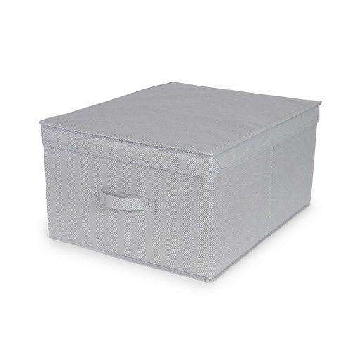 [RAN10907] BOSTON BOX LARGE 40X50X25H CM - GREY