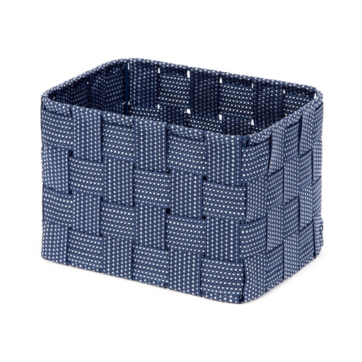 [RAN8561] TORONTO CESTINO 19X14X13  BLUE