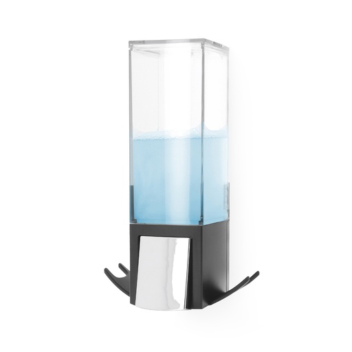 [RAN9654] WALL DISPENSER SAPONE NERO