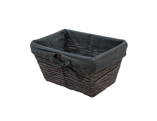 [RAN8579] OSAKA CESTINO 26X17X14H GRIGIO