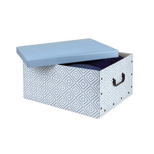 [RAN7909] COLOR BAULOTTO CARTONE BLU BAL