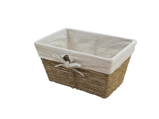 [RAN8577] OSAKA CESTINO 26X17X14H NATUR