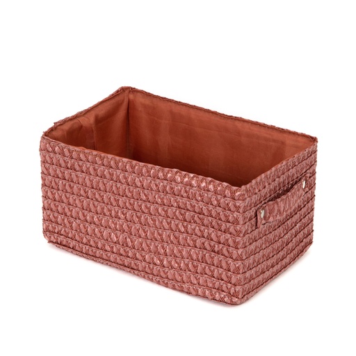 [RAN9698] LILOU CESTO TERRACOT 23X15XH12