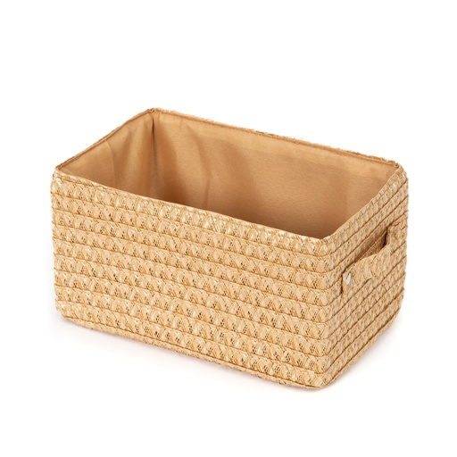 [RAN9692] LILOU CESTO BEIGE 23X15XH12
