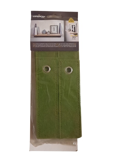 [RAN8342] SET 2 REGGIMENSOLA VERDE CHIAR
