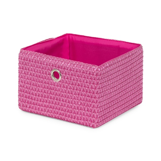 [RAN5829] ZODIO CESTO POLIPROP COL.ROSA