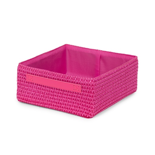 [RAN5831] ZODIO CESTO POLIPROP COL.ROSA
