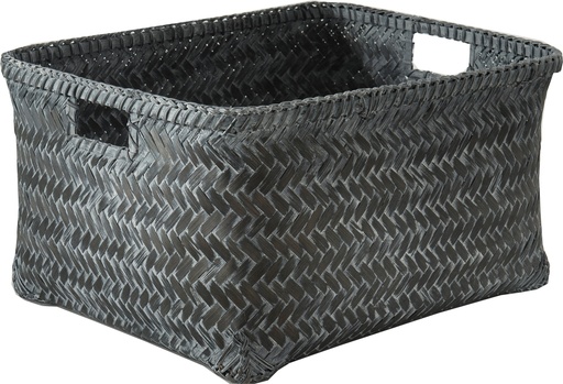 [RAN6839] DALAT CESTO GRANDE ANTRACITE 41x35x22h cm