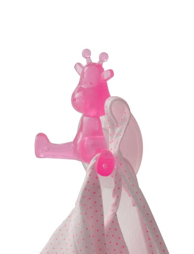 [RAN7302] FUNNY HOOK - GIRAFFA ROSA