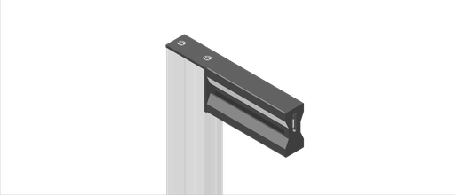 [ORD0118] PROJECT KIT PARETE 33cm ANODIZZATO