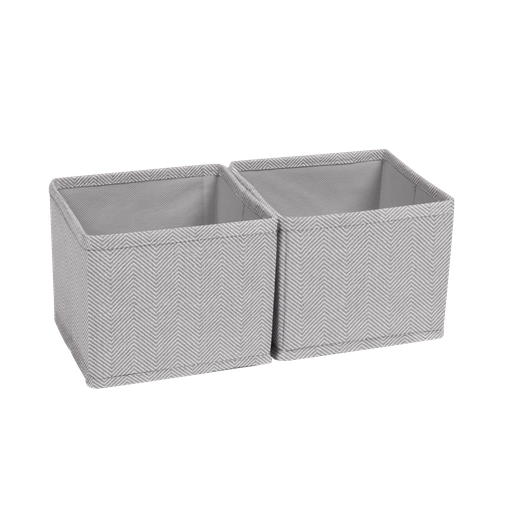 [RAN11219] BOSTON SET 2 ORGANIZERS SMALL 14X14X12H.CM